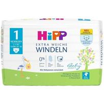 sauskelnes - HiPP  draugiškos aplinkai  sauskelnės, 1 dydis, 2–5 kg, 24 vnt. - 2 nuotrauka
