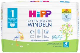 sauskelnes - HiPP  draugiškos aplinkai  sauskelnės, 1 dydis, 2–5 kg, 24 vnt. - 3 nuotrauka