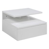 spintele 22 - Naktinis staliukas Home4you Ashlan AC50671, baltas, 35 x 32 cm x 22.5 cm - 3 nuotrauka