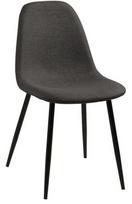kedes valgomojo 5 - Valgomojo kėdė Home4you, pilka, 44.5 cm x 56 cm x 84 cm - 1 nuotrauka