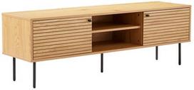 tv 150 cm - TV staliukas Home4you Line, ąžuolo/medžio, 150 cm x 40 cm x 50 cm - 1 nuotrauka