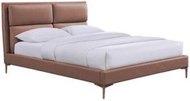 harmony duo ciuzinys - Lova dvigulė Home4you Lena Harmony Duo, 160 x 200 x 27 cm, ruda, su čiužiniu - 1 nuotrauka