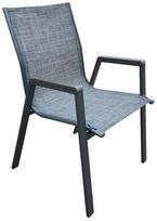 Lauko krėslas Home4you Delgado, pilka, 61 cm x 56 cm x 90 cm