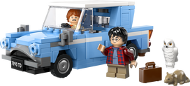 lego automobilis - LEGO Skraidantis automobilis Ford Anglia 76424 - 4 nuotrauka