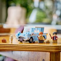 lego automobilis - LEGO Skraidantis automobilis Ford Anglia 76424 - 7 nuotrauka