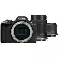 fotoaparatas canon r50 - Canon EOS R50 + RF-S 18-45mm IS STM + RF-S 55-210mm IS STM (Black) - 7 nuotrauka