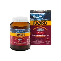 FJORD STRONG OMEGA-3 CARDIO, 60 kapsulių