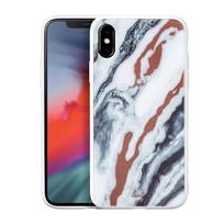 Dėkliukas Laut Mineral glass iPhone XS Max, Baltas