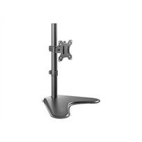 universalu televizoriaus - Digitus Desk Mount Adjustable Height, Rotate, Swivel Black - 1 nuotrauka