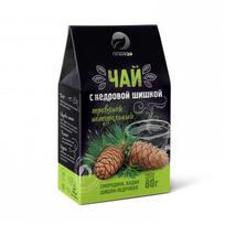 Žolelių arbata su kedrų konkorėžiais, 80 g