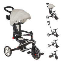 trikojis - GLOBBER triratukas Explorer Trike 4in1, smėlinės spalvos , 732-211 - 2 nuotrauka