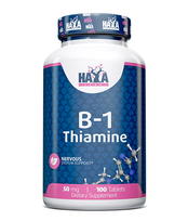 Haya Labs B-1 Thiamine 100 tabl.