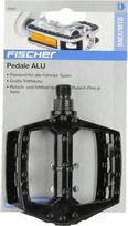 Pedalas Fischer Aluminium Pedals 85841, aliuminis, juoda, 2 vnt.