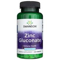 Swanson Zinc Gluconate 30mg, 250tab