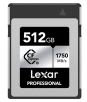 lexar silver - LEXAR CFEXPRESS PRO SILVER SERIE R1750/W1300 512GB - 1 nuotrauka