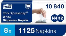 tork serveteles - TORK UNIVERSAL N4, 10840, balta sp., 21.6x33cm, 5 vnt./pak. - 1 nuotrauka