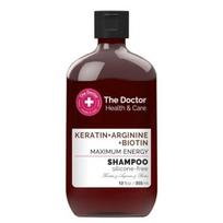 keratinas plaukams - The Doctor Health & Care Keratin + Arginine + Biotin, 355 ml - 2 nuotrauka