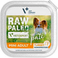 Raw Paleo Pate Mini Adult paštetas šunims su kalakutiena 12x150g