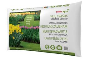 pavasarine trasa - Baltic Agro Pavasarinės trąšos vejoms, ilgalaikio veikimo, 15 kg - 2 nuotrauka