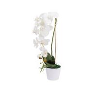 Dirbtinė gėlė vazone, orchidėja Orchid Flower 50 cm, 15 cm