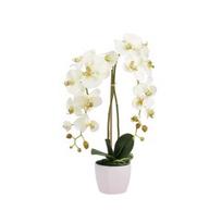 Dirbtinė gėlė vazone, orchidėja Orchid, rožinė, 25 cm