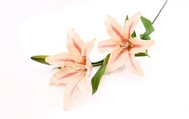 Dirbtinė gėlė lelija "Novelly Home", šv. rožinės sp. 76 cm,  DY1-107B