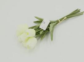 Dirbtinių tulpių puokštė NOVELLY HOME, šviesiai rausvos sp., 37 cm., GFS-076