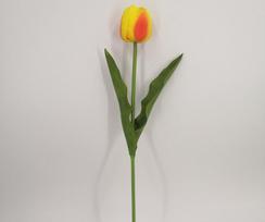 Dirbtinė gėlė tulpė NOVELLY HOME, geltonai raudonos sp., 51cm., GFN-039GR