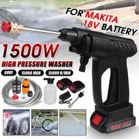 Akumuliatorinis aukšto slėgio plovimo purškimo vandens pistoletas 15000 mAh, skirtas Makita 18V baterijai