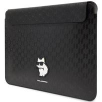 nesiojamo kompiuterio 14 deklas - Karl Lagerfeld Saffiano Monogram Choupette 14" Black - 1 nuotrauka