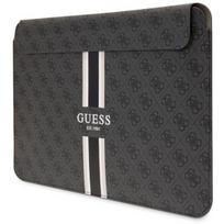 sleeve kompiuteriui - Guess PU 4G Printed Stripes Computer Sleeve 13/ 14" Black - 1 nuotrauka