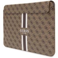 sleeve kompiuteriui - Guess PU 4G Printed Stripes Computer Sleeve 13/ 14" Brown - 1 nuotrauka