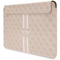guess kompiuterio deklas - Guess PU 4G Printed Stripes Computer Sleeve 13/ 14" Pink - 1 nuotrauka