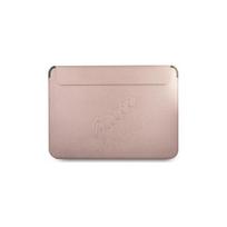 laptop sleeve 13 - Guess Original Laptop Sleeve Saffiano Script GUCS13PUSASLG 13" Pink - 1 nuotrauka
