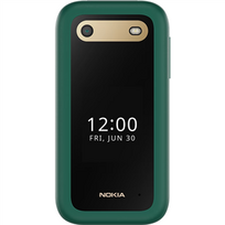 telefonai nokia 4g - Nokia 2660 Flip 4G Dual Green (Žalias) - 3 nuotrauka