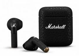 marshall belaides ausines - Marshall Minor III (3) Black (Juodos) - 1 nuotrauka