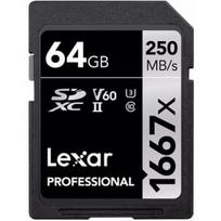 sdxc v60 - Lexar SDXC 64GB Class 10 V60 U3 UHS-II LSD64GCB1667 - 2 nuotrauka