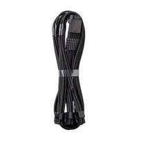 Kabelis Cablemod 12VHPWR 16-pin 12VHPWR PCIe 5.0, PCIe 8-pin, 0.6 m, juoda