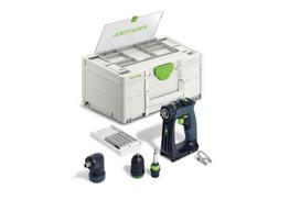 festools cxs - Festool CXS 18-Basic-Set, 18 V, (be akum. ir krov.), (577333) - 2 nuotrauka