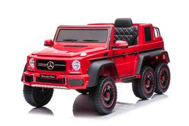 vaikiskas mercedes - Elektromobilis Mercedes G63 6x6 AMG, raudonas - 2 nuotrauka