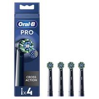 Dantų šepetėlio galvutė Oral-B EB50-4, juoda, 4 vnt.
