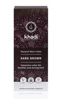 khadi plauku dazai - Augaliniai plaukų dažai Khadi, tamsiai rudi, 100 g - 2 nuotrauka