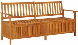 lauko suoliukas daiktadeze - Suoliukas-daiktadėžė, 170cm, akacijos medienos masyvas - 1 nuotrauka