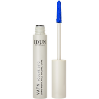 blakstienu tusas melynas - IDUN Mascara Vatn Volume 38°C Apimties suteikiantis vandeniui atsparus blakstienų tušas, Blue - 2 nuotrauka