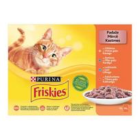 zuvies konserva - Šlapias kačių maistas Friskies, žuvis, 1.020 kg - 1 nuotrauka
