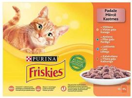 zuvies konserva - Šlapias kačių maistas Friskies, žuvis, 1.020 kg - 2 nuotrauka
