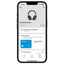 sennheiser accentum - Sennheiser Accentum Plus Black (Juodas) - 9 nuotrauka