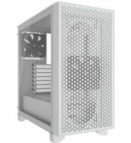 white glass - Corsair 3000D Airflow White (Baltas) - 1 nuotrauka