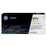 HP Nr.651A CE342AC, geltona