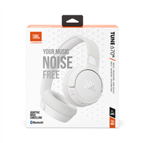 jbl tune belaides ausines - JBL Tune 670NC White (Baltos) - 9 nuotrauka